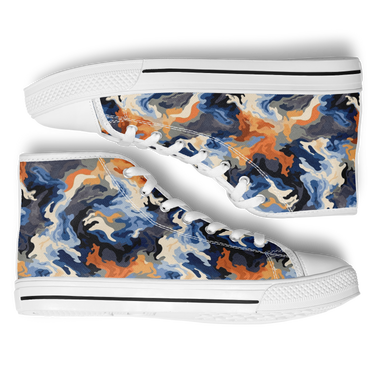 Chokefish™ Urban Peak Retro High Tops-Camouflage-006